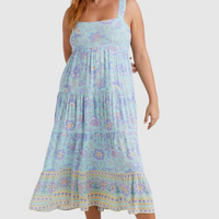 BILLABONG HIDEAWAY SHINEON MIDI DRESS