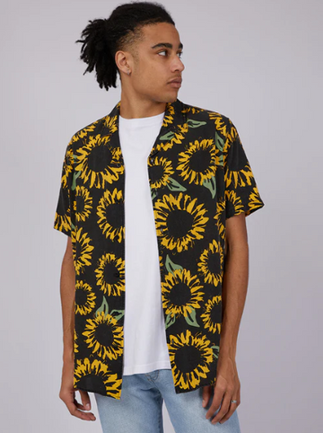 SILENT THEORY SUNNY SS SHIRT BLK