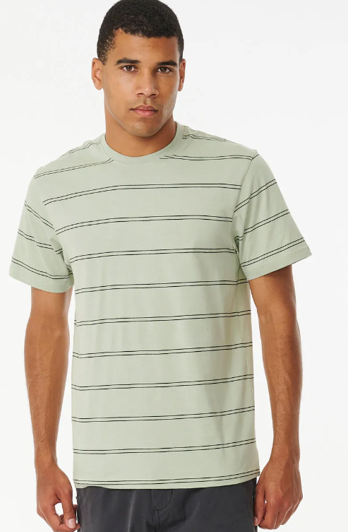 RIPCURL PLAIN STRIPE TEE