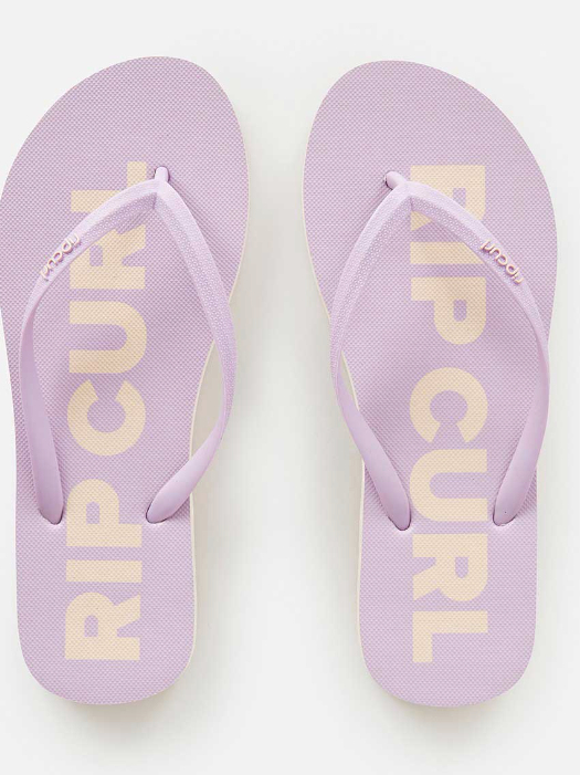 RIPCURL CLASSIC SURF BLOOM THONGS - LILAC