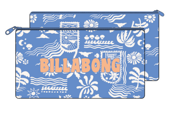 BILLABONG ISLAND SUN SML PENCIL CASE BLUE
