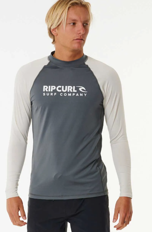 RIP CURL SHOCK UPF L/S DARK GREY