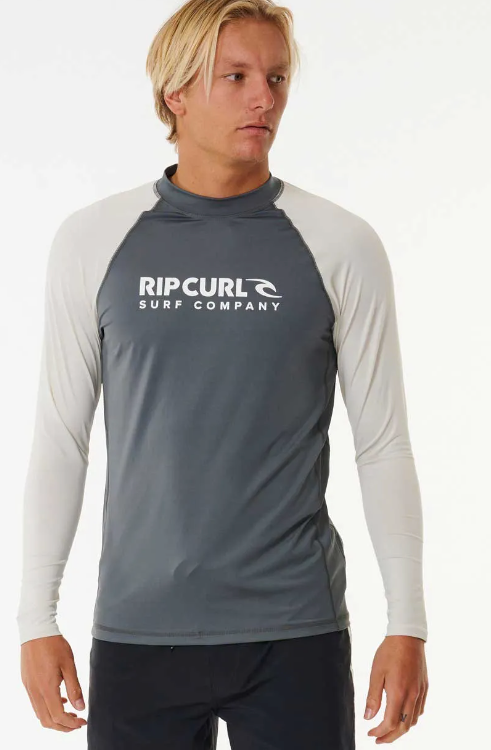 RIPCURL SHOCK UPF L/S DARK GREY