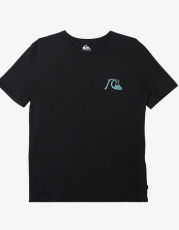 QUIKSILVER SEND WAX T-SHIRT BLACK