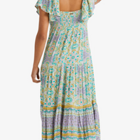 BILLABONG SUMMERSIDE MAXI DRESS - SALT CRYSTAL