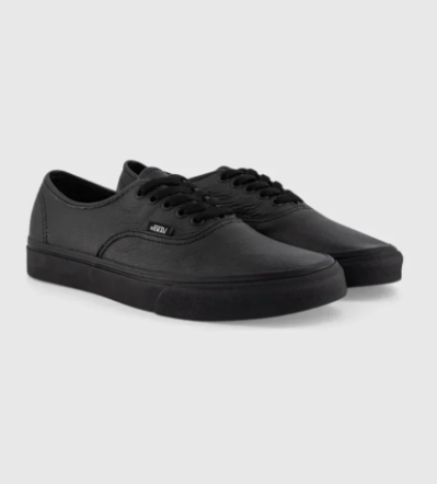 VANS AUTHENTIC LEATHER BLACK