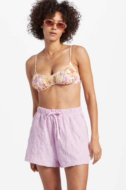 BILLABONG LOOSEN UP SHORT - LILAC SMOKE