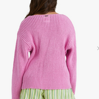 BILLABONG MOON WAVE 2 SWEATER - LUSH LILAC