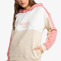 ROXY WOMENS SUNSET WAVES HOODIE - BRAZILIAN SAND