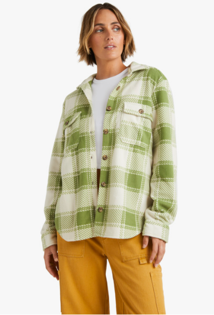 BILLABONG FORGE FLEECE - GREEN EYES