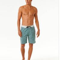 RIP CURL MIRAGE FLORAL REEF BOARDSHORT - BLUE STONE