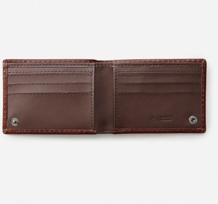 RIP CURL STARK SNAP RFID SLIM CHESTNUT