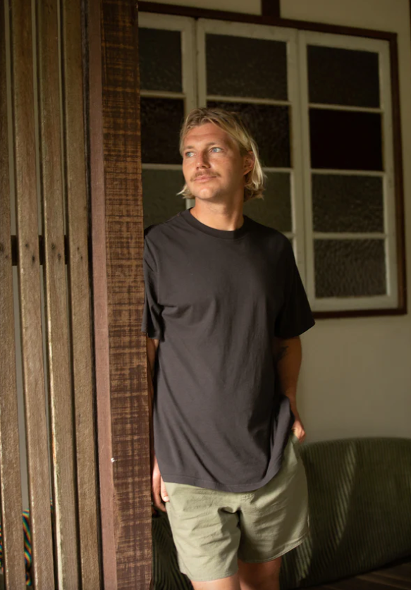 RHYTHM CLASSIC VINTAGE TEE - BLACK