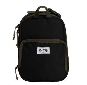 BILLABONG VERTIGO LUNCH BOX - BLACK GREEN