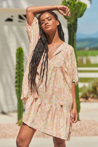 JAASE  Tigerlilly Print Zarina Dress