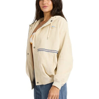 BILLABONG SET THE TONE JACKET - WHITE CAP
