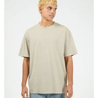 SILENT THEORY ESSENTIAL FIT TEE - GREY