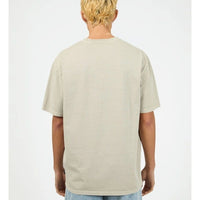SILENT THEORY ESSENTIAL FIT TEE - GREY