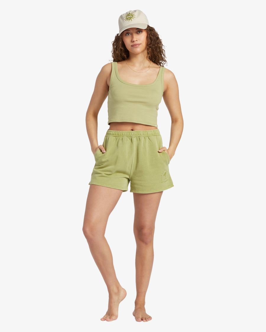 BILLABONG SUN GODDESS TANK- LIGHT AVOCADO