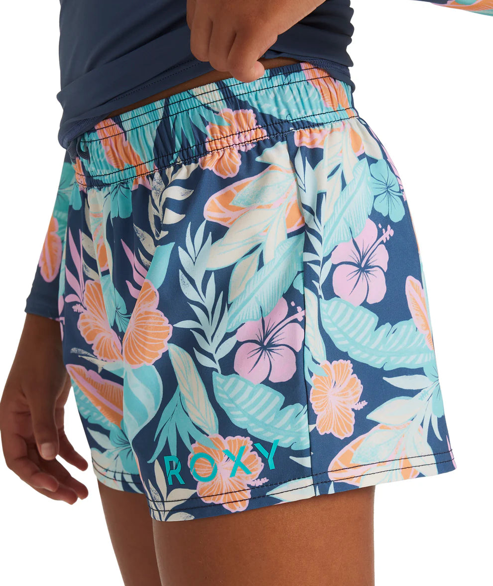 ROXY RG ACTIVE BOARDSHORT - VINTAGE INDIGO TROPICAL ADVENT