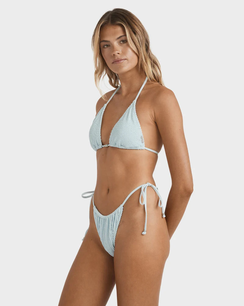 BILLABONG WOMENS SUMMER HIGH REMI TRI TOP - SKY BLUE