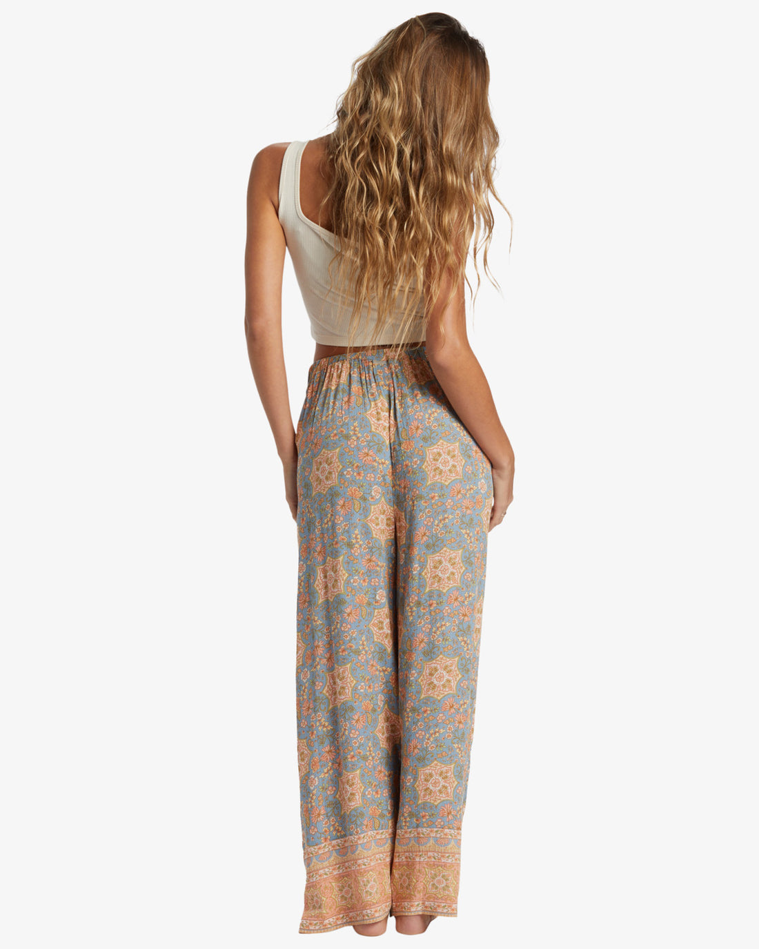 BILLABONG WOMENS FOLLOW ME 2 PANTS - WESTERN SKY