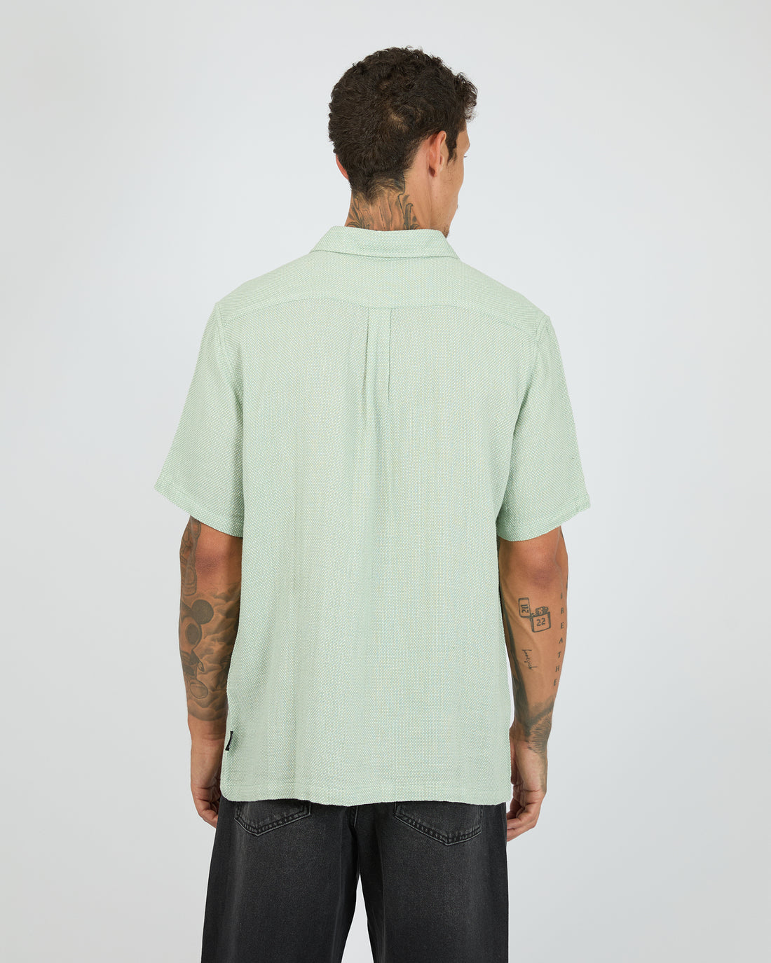 ST GOLIATH ANGOURIE SHORT SLEEVE SHIRT - SAGE
