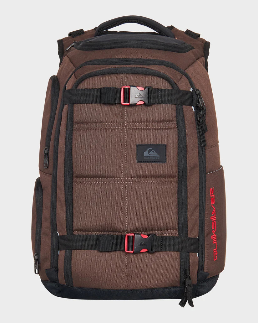 QUIKSILVER GRENADE BACKPACK - CHOCOLATE BROWN