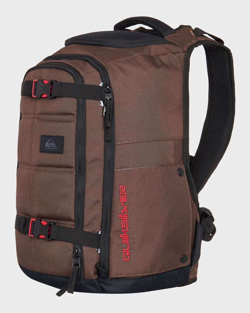 QUIKSILVER GRENADE BACKPACK - CHOCOLATE BROWN