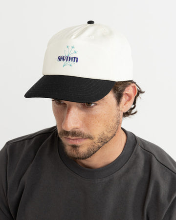RHYTHM ARCADE CAP -VINTAGE WHITE / BLACK