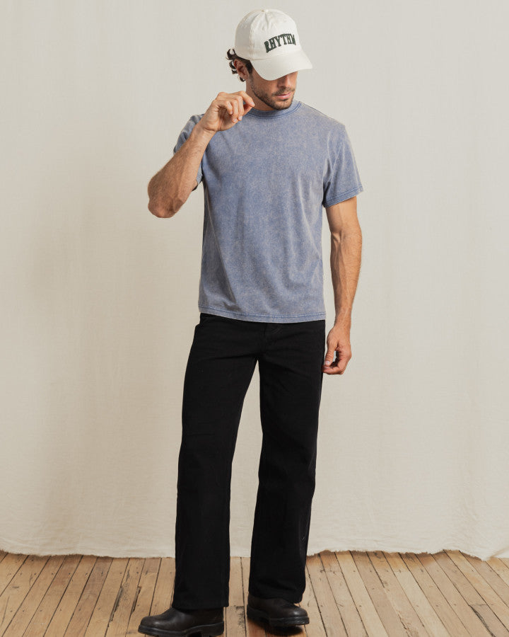 RHYTHM AWAKE BAND T-SHIRT - INDIGO