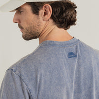 RHYTHM AWAKE BAND T-SHIRT - INDIGO