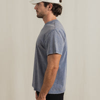 RHYTHM AWAKE BAND T-SHIRT - INDIGO