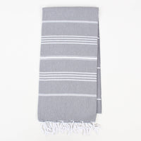 Handwoven Turkish Cotton Burgundy / Beach Towel