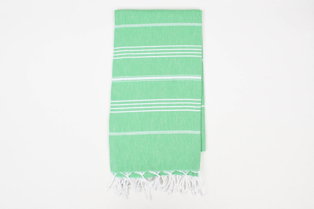 Handwoven Turkish Cotton Burgundy / Beach Towel