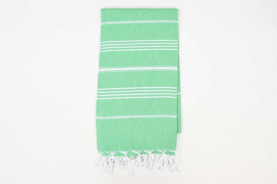 Handwoven Turkish Cotton Burgundy / Beach Towel