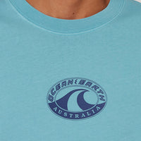 OCEAN AND EARTH BIG MENS WAVE HERITAGE TEE -
