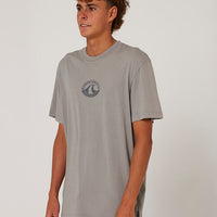 OCEAN AND EARTH BIG MENS WAVE HERITAGE TEE -