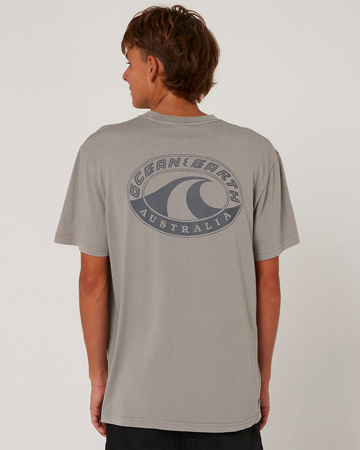 OCEAN AND EARTH BIG MENS WAVE HERITAGE TEE -