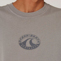 OCEAN AND EARTH BIG MENS WAVE HERITAGE TEE -