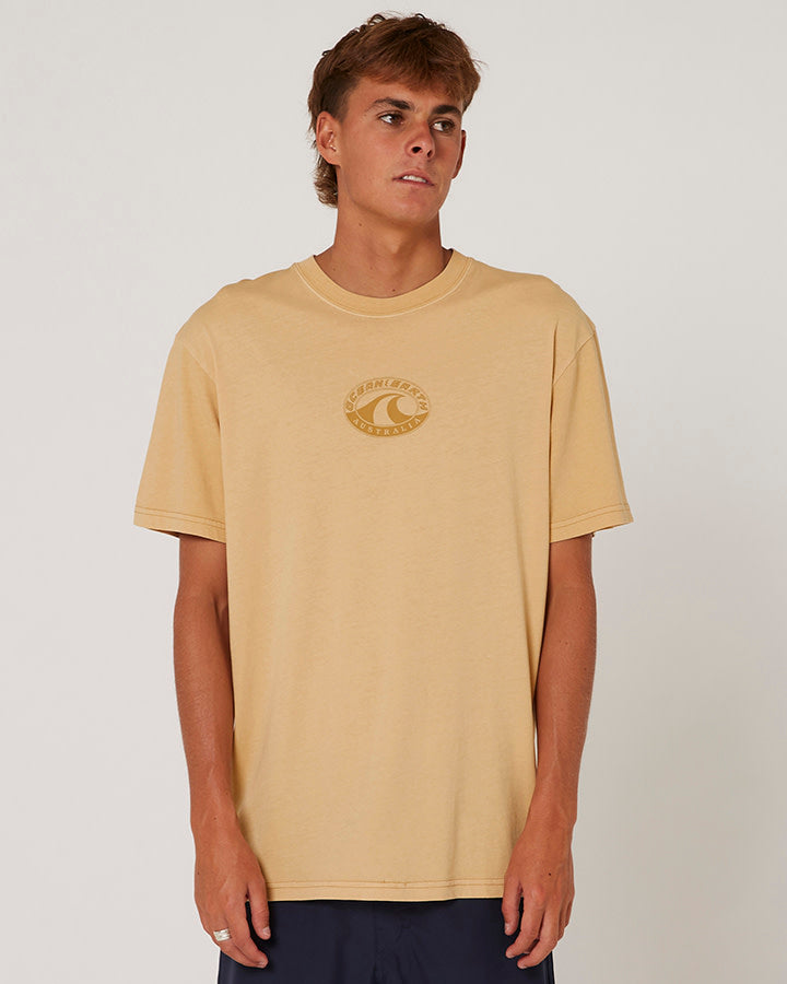 OCEAN AND EARTH BIG MENS WAVE HERITAGE TEE -