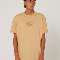 OCEAN AND EARTH BIG MENS WAVE HERITAGE TEE -