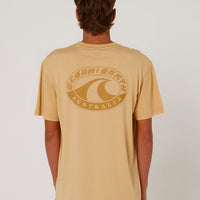 OCEAN AND EARTH BIG MENS WAVE HERITAGE TEE -