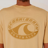 OCEAN AND EARTH BIG MENS WAVE HERITAGE TEE -