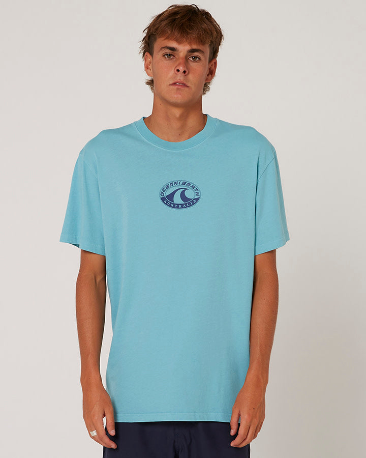 OCEAN AND EARTH BIG MENS WAVE HERITAGE TEE -