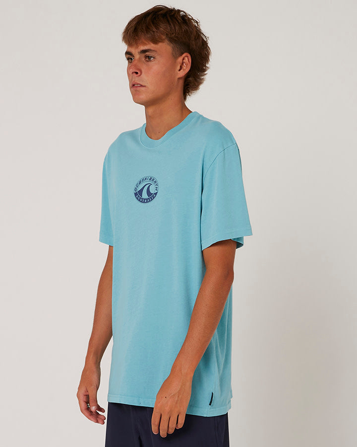 OCEAN AND EARTH BIG MENS WAVE HERITAGE TEE -