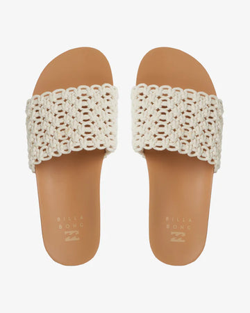 BILLABONG WOMENS AURORA SANDALS - WHISPER WHITE
