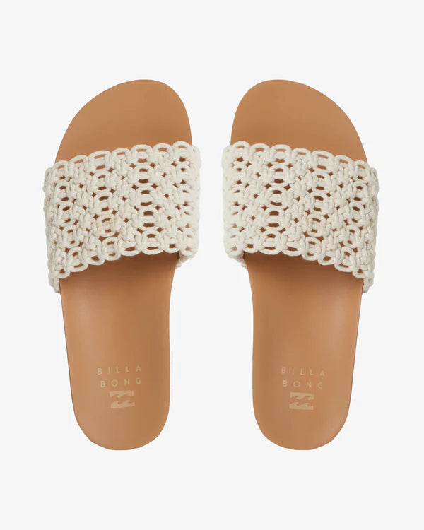 BILLABONG WOMENS AURORA SANDALS - WHISPER WHITE