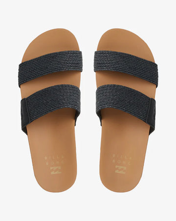 BILLABONG WOMENS AVA SANDALS - BLACK