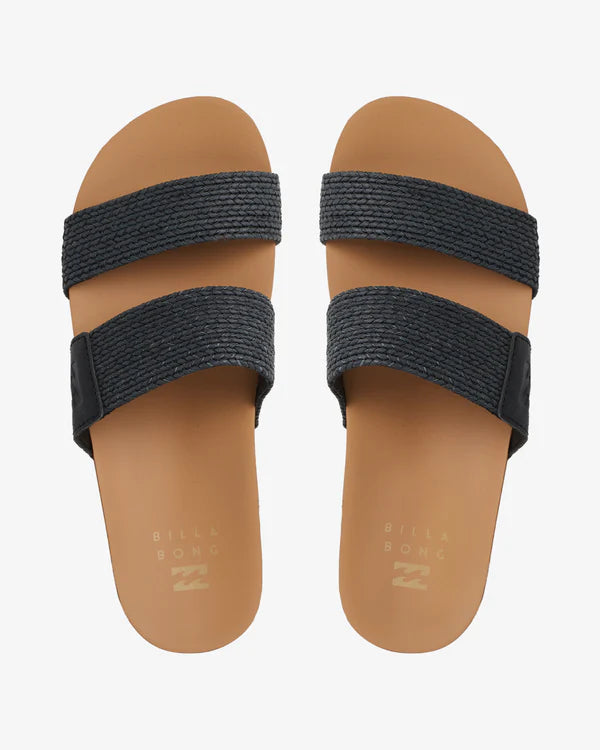 BILLABONG WOMENS AVA SANDALS - BLACK